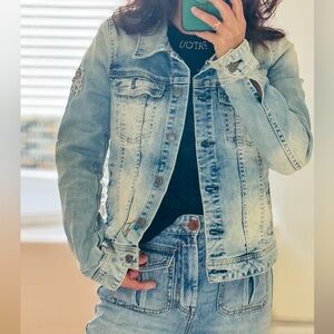 Odd Molly Dream Trip Light Blue Denim Jacket